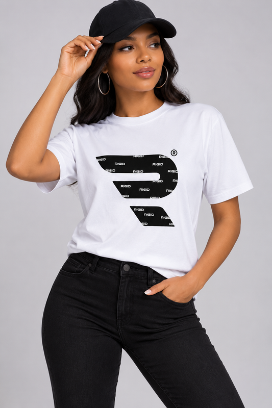 RIGID Monochrome R Graphic T-Shirt